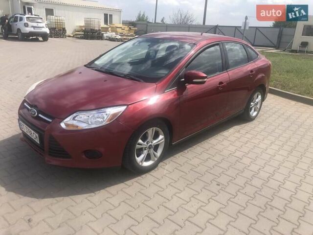 Красный Форд Фокус, объемом двигателя 2 л и пробегом 160 тыс. км за 6700 $, фото 4 на Automoto.ua