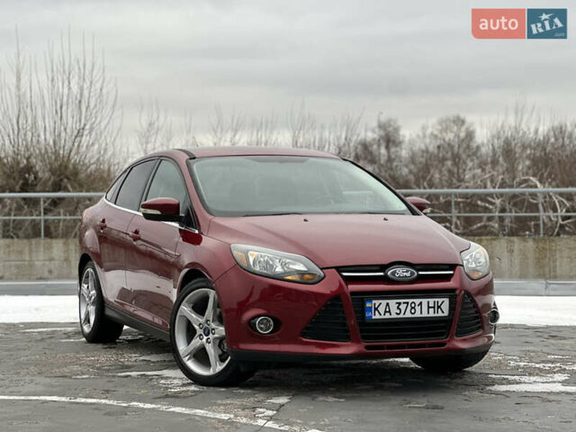 Красный Форд Фокус, объемом двигателя 2 л и пробегом 135 тыс. км за 8300 $, фото 2 на Automoto.ua