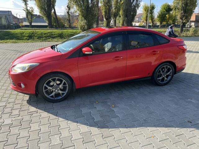 Красный Форд Фокус, объемом двигателя 2 л и пробегом 247 тыс. км за 7000 $, фото 7 на Automoto.ua