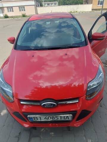 Красный Форд Фокус, объемом двигателя 2 л и пробегом 100 тыс. км за 7700 $, фото 12 на Automoto.ua