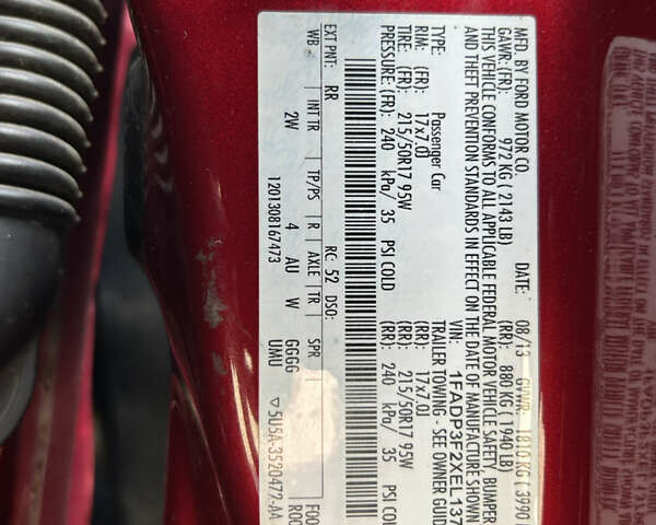 Червоний Форд Фокус, об'ємом двигуна 2 л та пробігом 165 тис. км за 7100 $, фото 27 на Automoto.ua