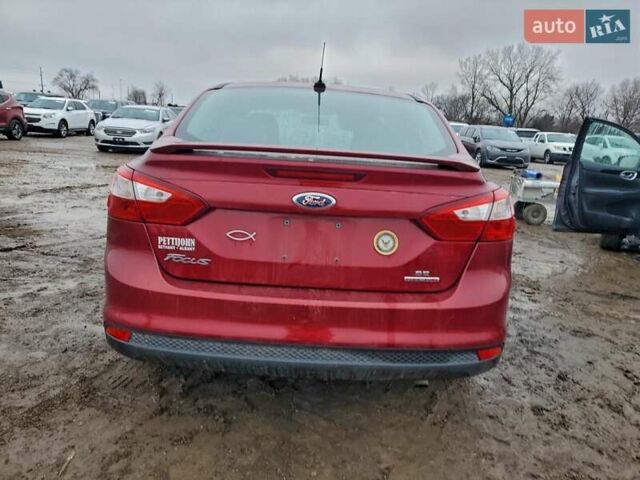 Красный Форд Фокус, объемом двигателя 2 л и пробегом 102 тыс. км за 999 $, фото 2 на Automoto.ua