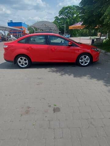 Красный Форд Фокус, объемом двигателя 2 л и пробегом 100 тыс. км за 7700 $, фото 2 на Automoto.ua