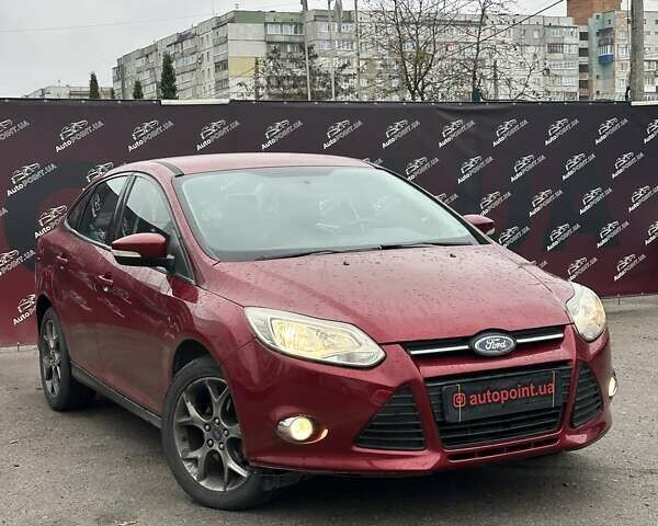 Красный Форд Фокус, объемом двигателя 2 л и пробегом 146 тыс. км за 8200 $, фото 3 на Automoto.ua