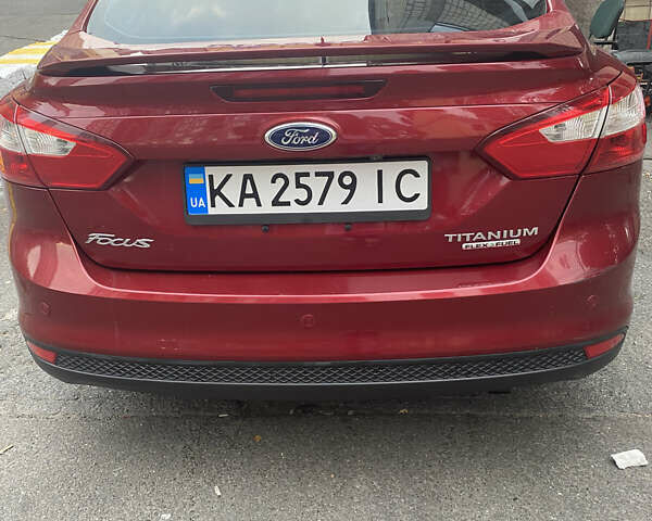 Красный Форд Фокус, объемом двигателя 2 л и пробегом 117 тыс. км за 8000 $, фото 3 на Automoto.ua