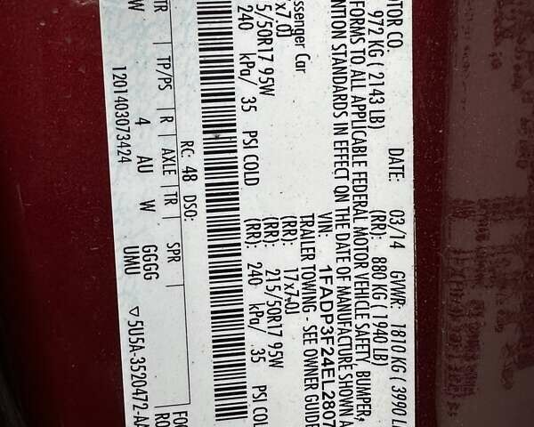 Красный Форд Фокус, объемом двигателя 2 л и пробегом 146 тыс. км за 8200 $, фото 27 на Automoto.ua