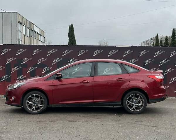 Красный Форд Фокус, объемом двигателя 2 л и пробегом 146 тыс. км за 8200 $, фото 5 на Automoto.ua