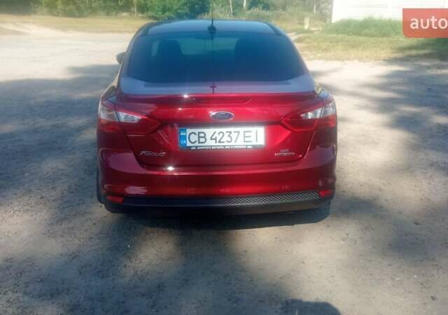 Красный Форд Фокус, объемом двигателя 2 л и пробегом 195 тыс. км за 7200 $, фото 21 на Automoto.ua