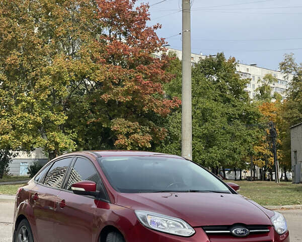 Красный Форд Фокус, объемом двигателя 2 л и пробегом 206 тыс. км за 6500 $, фото 1 на Automoto.ua