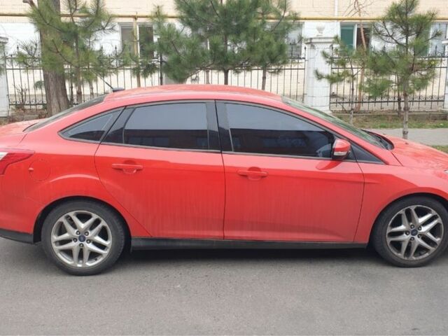 Червоний Форд Фокус, об'ємом двигуна 2 л та пробігом 190 тис. км за 6000 $, фото 1 на Automoto.ua