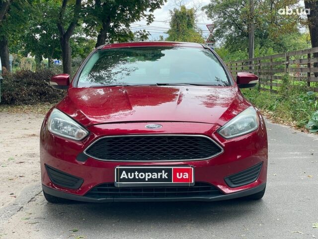 Красный Форд Фокус, объемом двигателя 2 л и пробегом 248 тыс. км за 6490 $, фото 1 на Automoto.ua