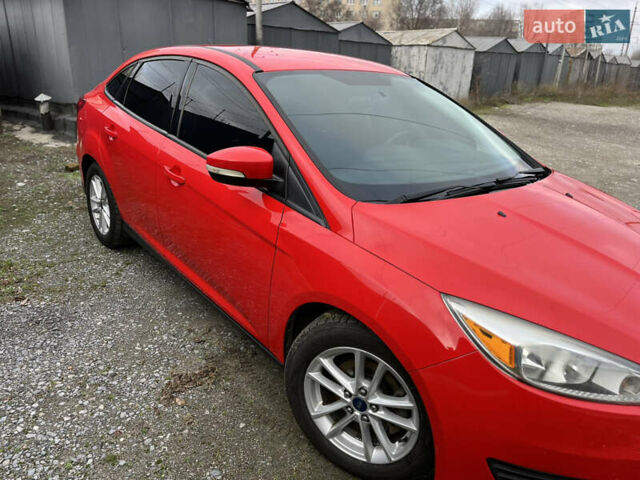 Красный Форд Фокус, объемом двигателя 2 л и пробегом 124 тыс. км за 8300 $, фото 22 на Automoto.ua