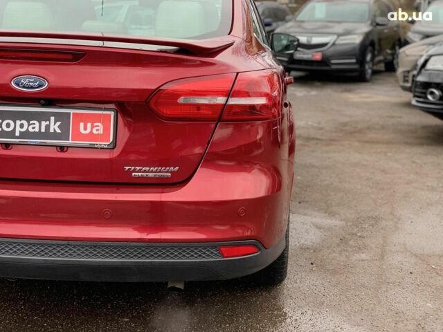 Червоний Форд Фокус, об'ємом двигуна 2 л та пробігом 199 тис. км за 9790 $, фото 11 на Automoto.ua