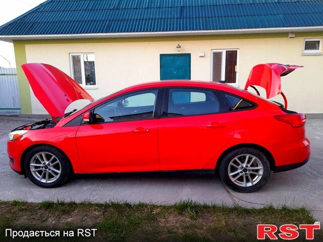 Красный Форд Фокус, объемом двигателя 2 л и пробегом 176 тыс. км за 9500 $, фото 4 на Automoto.ua