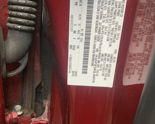 Красный Форд Фокус, объемом двигателя 2 л и пробегом 167 тыс. км за 8200 $, фото 19 на Automoto.ua