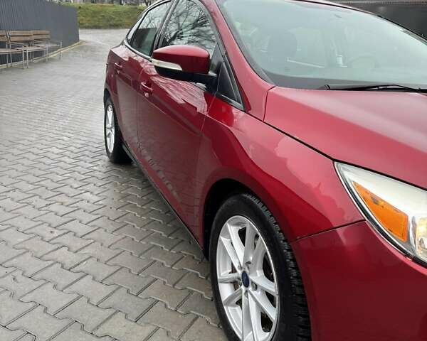 Красный Форд Фокус, объемом двигателя 2 л и пробегом 123 тыс. км за 8250 $, фото 14 на Automoto.ua