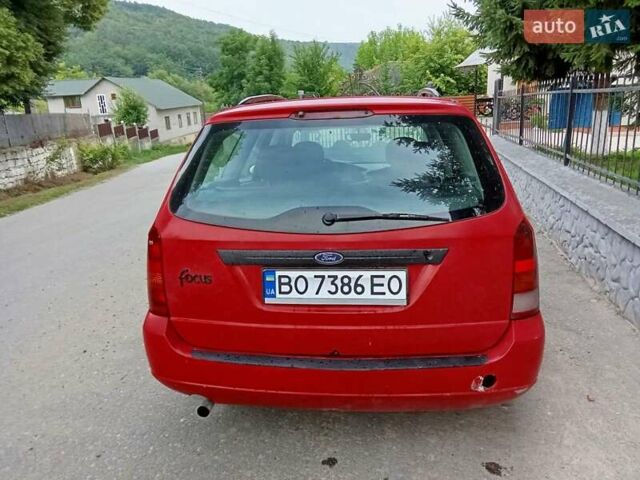 Красный Форд Фокус, объемом двигателя 1.6 л и пробегом 328 тыс. км за 2850 $, фото 8 на Automoto.ua