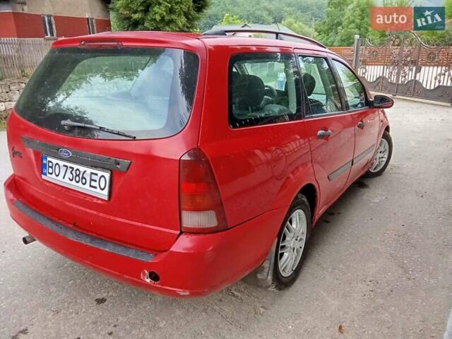 Красный Форд Фокус, объемом двигателя 1.6 л и пробегом 323 тыс. км за 2800 $, фото 6 на Automoto.ua