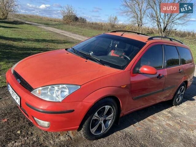 Форд Фокус 2002 в Житомире на Automoto.ua Красный Форд Фокус, объемом двигателя 1.6 л и пробегом 350 тыс. км за 2000 $, фото 2 на Automoto.ua