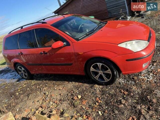 Форд Фокус 2002 в Житомире на Automoto.ua Красный Форд Фокус, объемом двигателя 1.6 л и пробегом 350 тыс. км за 2000 $, фото 7 на Automoto.ua