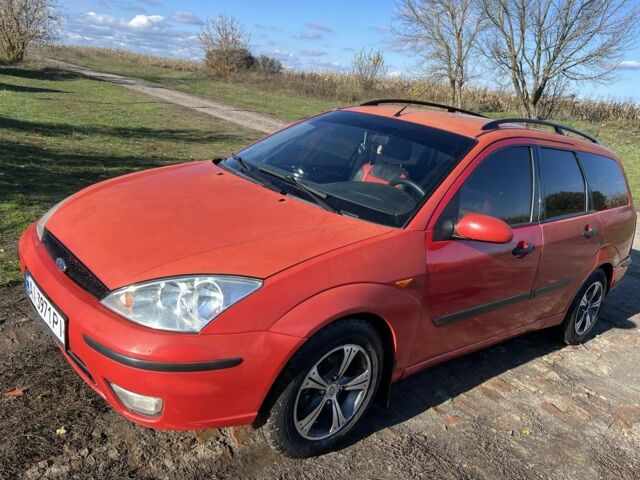 Форд Фокус 2002 в Житомире на Automoto.ua Красный Форд Фокус, объемом двигателя 1.6 л и пробегом 350 тыс. км за 2000 $, фото 3 на Automoto.ua