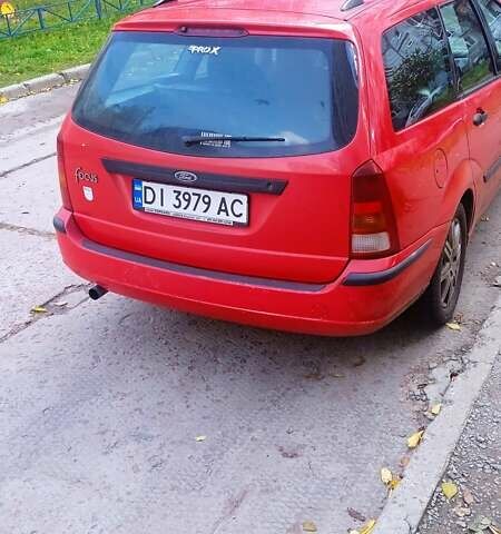 Красный Форд Фокус, объемом двигателя 1.8 л и пробегом 223 тыс. км за 3500 $, фото 10 на Automoto.ua