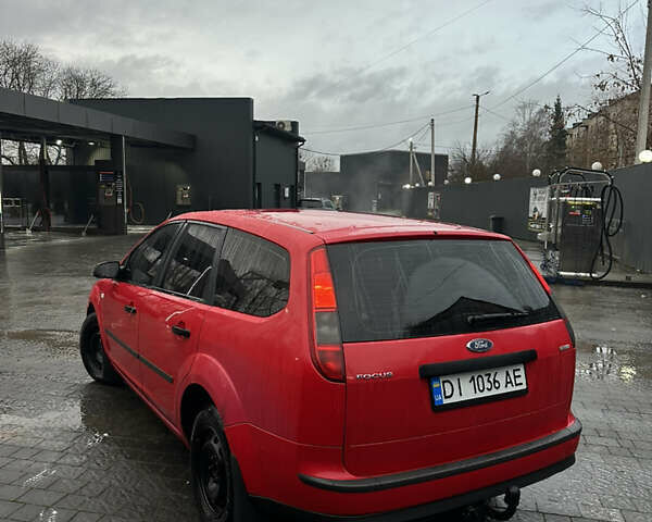 Красный Форд Фокус, объемом двигателя 1.56 л и пробегом 262 тыс. км за 3599 $, фото 5 на Automoto.ua