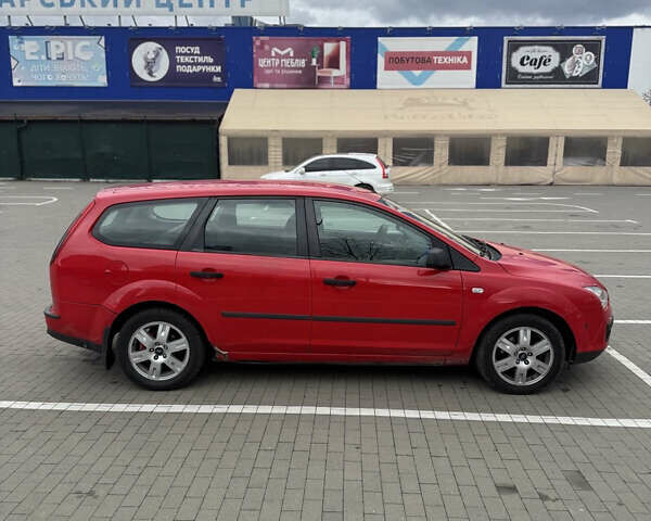Форд Фокус 2006 в Долине на Automoto.ua Красный Форд Фокус, объемом двигателя 1.6 л и пробегом 257 тыс. км за 3700 $, фото 4 на Automoto.ua