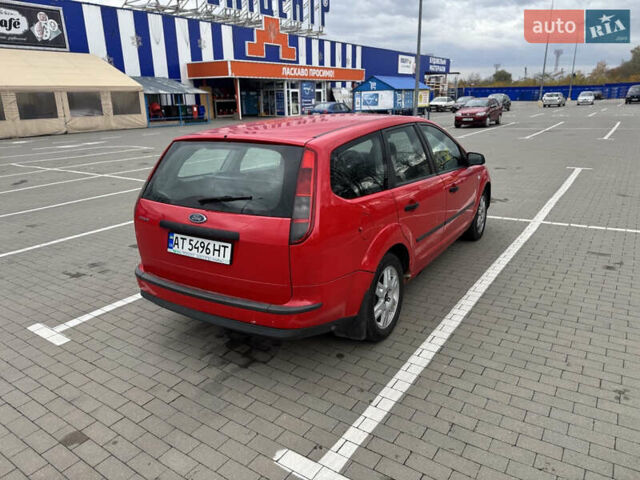 Форд Фокус 2006 в Долине на Automoto.ua Красный Форд Фокус, объемом двигателя 1.6 л и пробегом 257 тыс. км за 3700 $, фото 25 на Automoto.ua