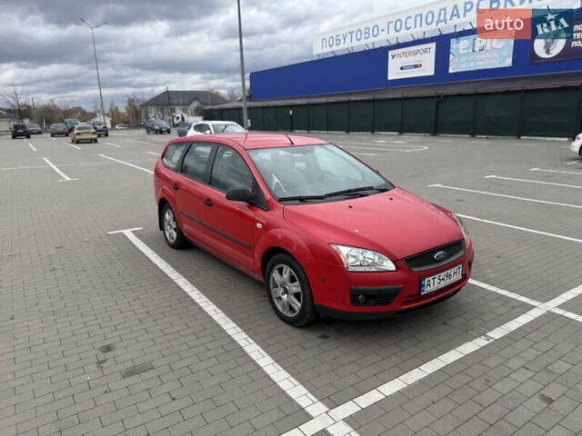 Форд Фокус 2006 в Долине на Automoto.ua Красный Форд Фокус, объемом двигателя 1.6 л и пробегом 257 тыс. км за 3700 $, фото 14 на Automoto.ua