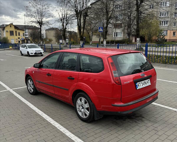 Форд Фокус 2006 в Долине на Automoto.ua Красный Форд Фокус, объемом двигателя 1.6 л и пробегом 257 тыс. км за 3700 $, фото 23 на Automoto.ua