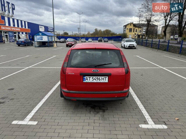 Форд Фокус 2006 в Долине на Automoto.ua Красный Форд Фокус, объемом двигателя 1.6 л и пробегом 257 тыс. км за 3700 $, фото 18 на Automoto.ua