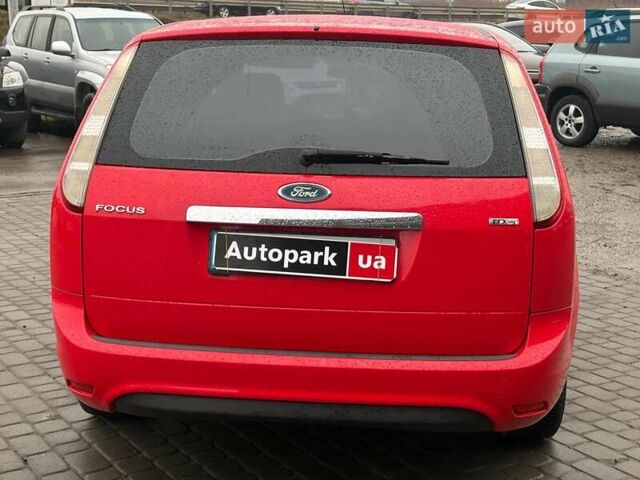 Красный Форд Фокус, объемом двигателя 1.6 л и пробегом 206 тыс. км за 4540 $, фото 8 на Automoto.ua
