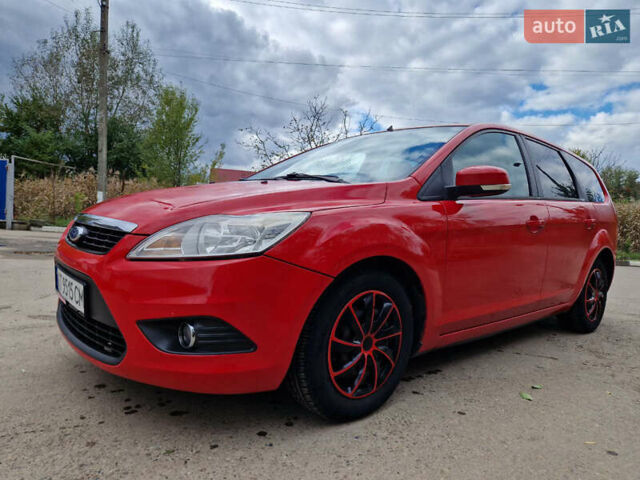 Червоний Форд Фокус, об'ємом двигуна 1.6 л та пробігом 260 тис. км за 4500 $, фото 1 на Automoto.ua
