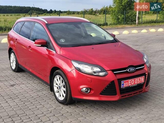 Красный Форд Фокус, объемом двигателя 1.6 л и пробегом 227 тыс. км за 7490 $, фото 11 на Automoto.ua
