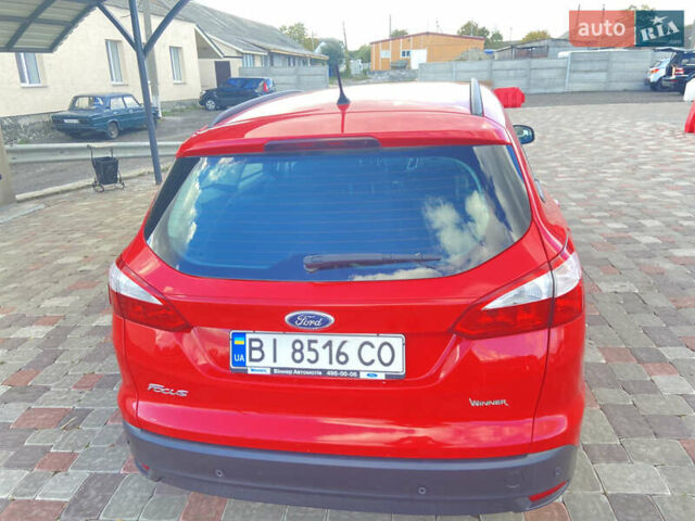Красный Форд Фокус, объемом двигателя 1.6 л и пробегом 138 тыс. км за 7999 $, фото 5 на Automoto.ua