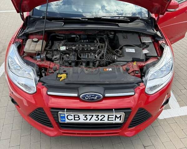 Красный Форд Фокус, объемом двигателя 1.6 л и пробегом 269 тыс. км за 6700 $, фото 14 на Automoto.ua