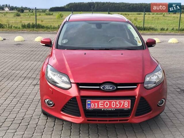 Красный Форд Фокус, объемом двигателя 1.6 л и пробегом 227 тыс. км за 7490 $, фото 12 на Automoto.ua