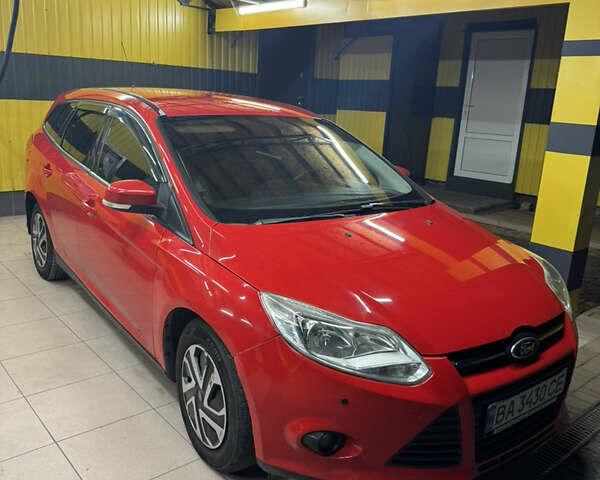 Красный Форд Фокус, объемом двигателя 1.6 л и пробегом 250 тыс. км за 6900 $, фото 1 на Automoto.ua