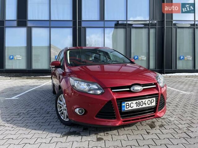 Червоний Форд Фокус, об'ємом двигуна 1.6 л та пробігом 228 тис. км за 8600 $, фото 4 на Automoto.ua