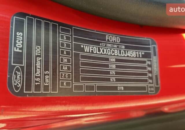 Красный Форд Фокус, объемом двигателя 1.6 л и пробегом 307 тыс. км за 7500 $, фото 24 на Automoto.ua