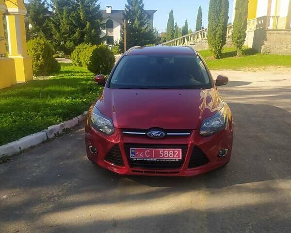 Червоний Форд Фокус, об'ємом двигуна 1.6 л та пробігом 219 тис. км за 7500 $, фото 2 на Automoto.ua