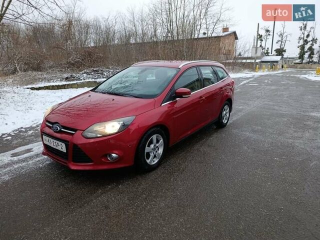 Красный Форд Фокус, объемом двигателя 1.6 л и пробегом 263 тыс. км за 6499 $, фото 5 на Automoto.ua
