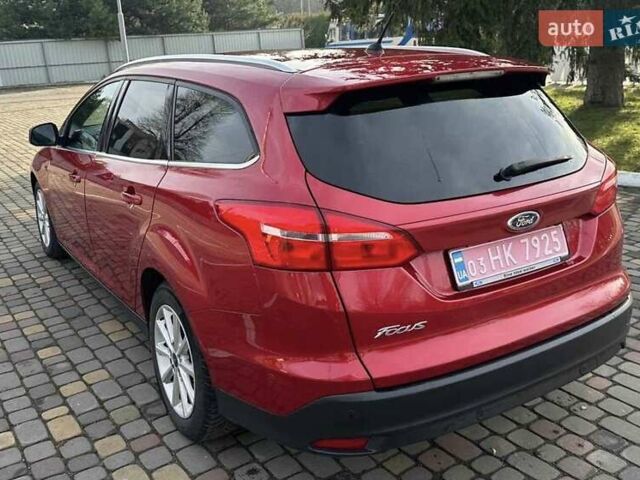 Красный Форд Фокус, объемом двигателя 1.5 л и пробегом 240 тыс. км за 9950 $, фото 19 на Automoto.ua