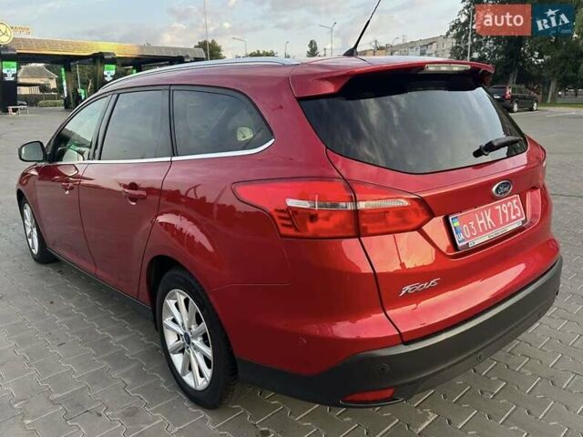 Красный Форд Фокус, объемом двигателя 1.5 л и пробегом 239 тыс. км за 10990 $, фото 17 на Automoto.ua