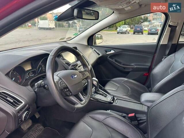 Красный Форд Фокус, объемом двигателя 1.5 л и пробегом 239 тыс. км за 10990 $, фото 41 на Automoto.ua