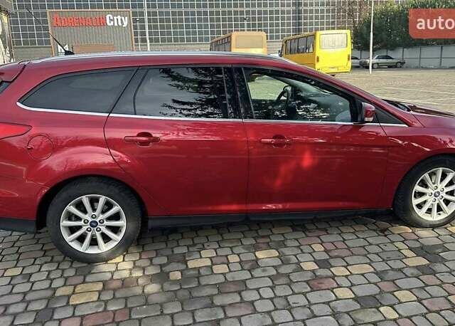 Красный Форд Фокус, объемом двигателя 1.5 л и пробегом 240 тыс. км за 9950 $, фото 27 на Automoto.ua