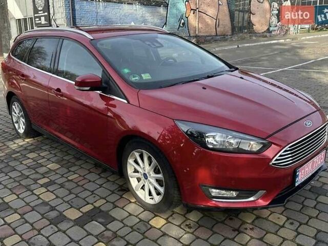 Красный Форд Фокус, объемом двигателя 1.5 л и пробегом 240 тыс. км за 9950 $, фото 30 на Automoto.ua