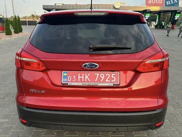 Красный Форд Фокус, объемом двигателя 1.5 л и пробегом 239 тыс. км за 10990 $, фото 19 на Automoto.ua