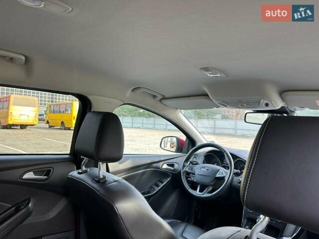 Красный Форд Фокус, объемом двигателя 1.5 л и пробегом 240 тыс. км за 9950 $, фото 33 на Automoto.ua